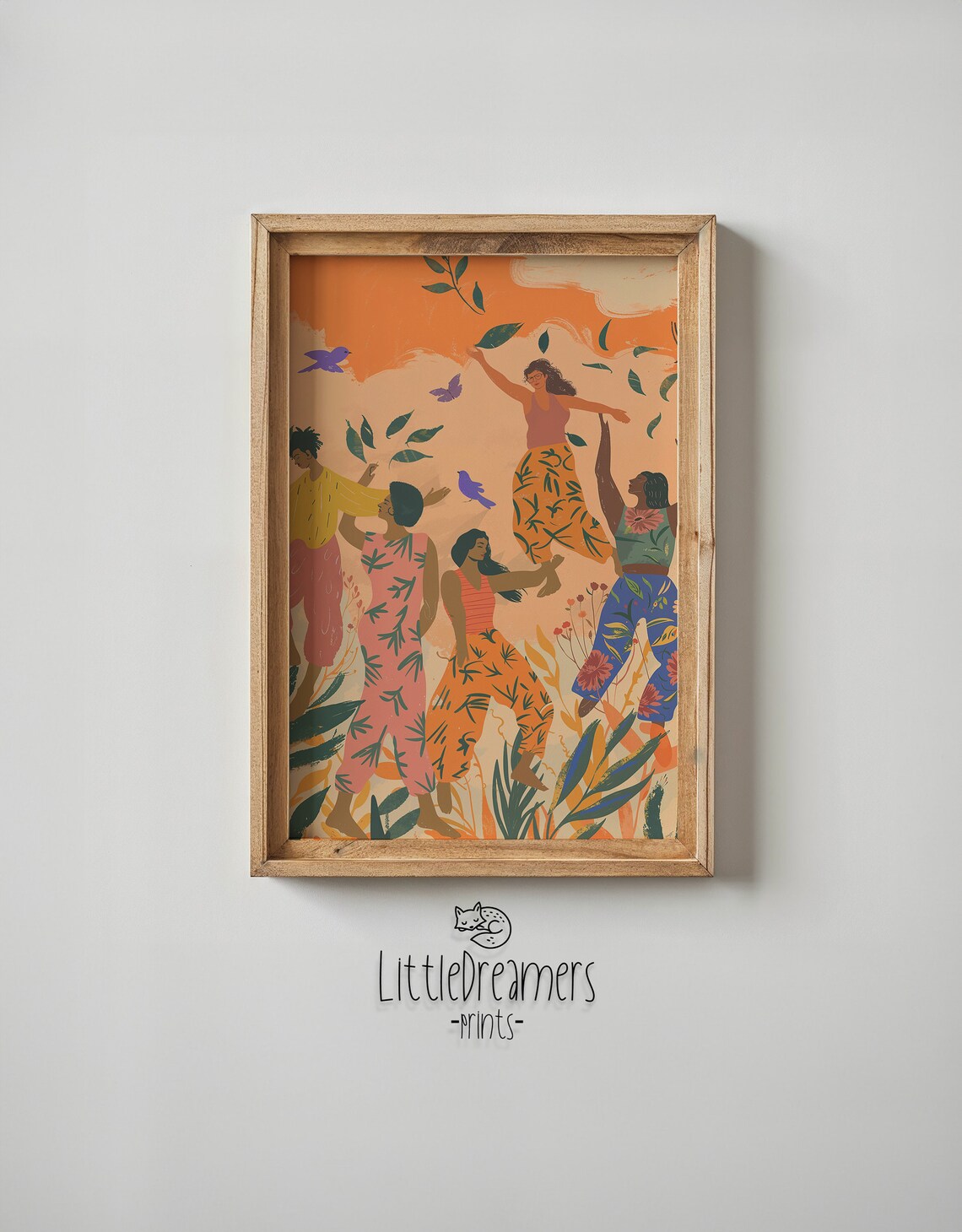 Multicultural Dance Celebration, Kids Room Decor - Image 5