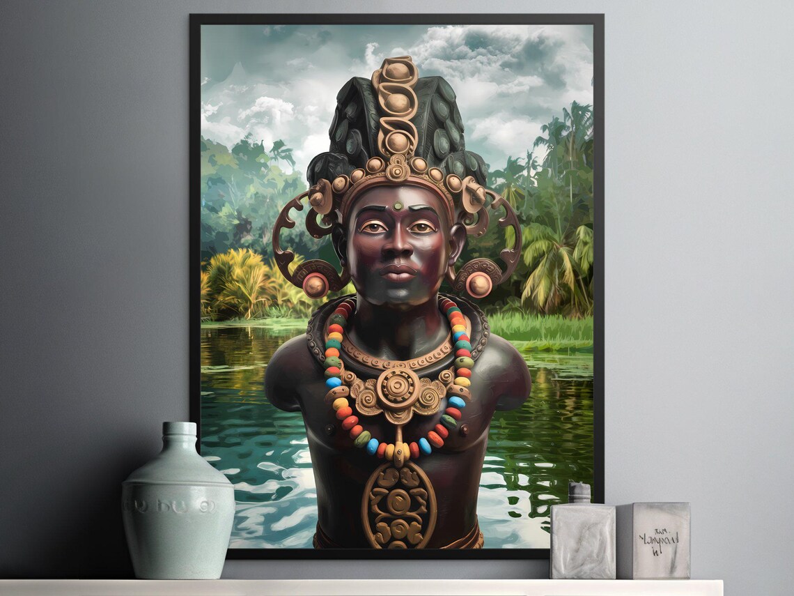 Cuban And African Santeria, Yoruba Orishas Poster - Image 2