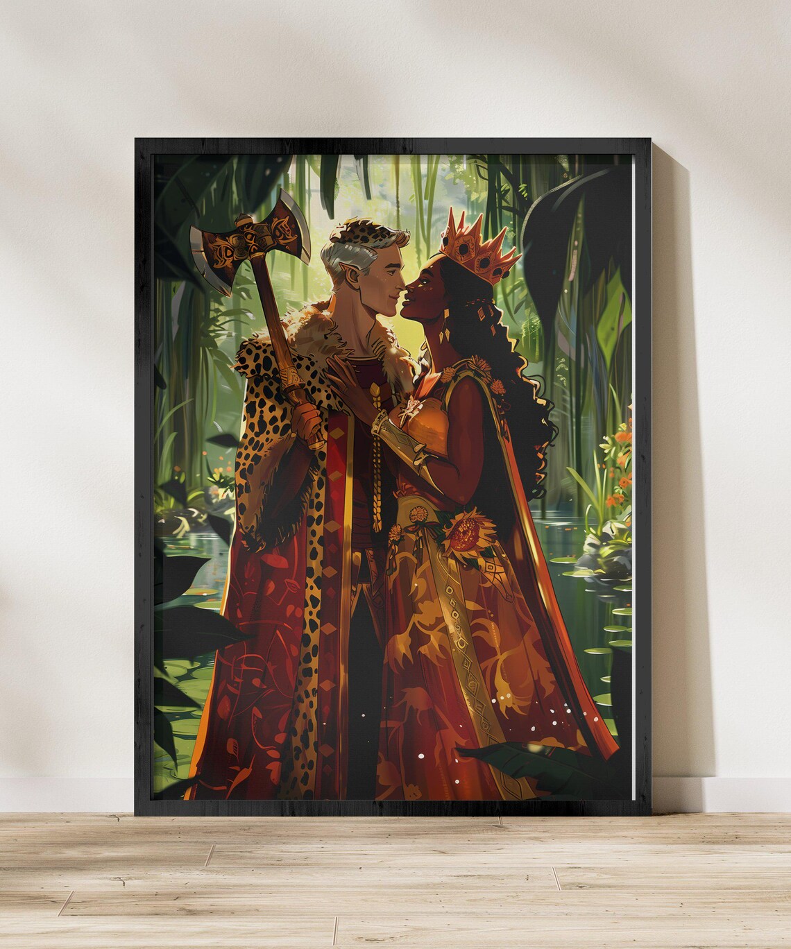 Cuban African Santeria, Yoruba Orishas Spiritual Art