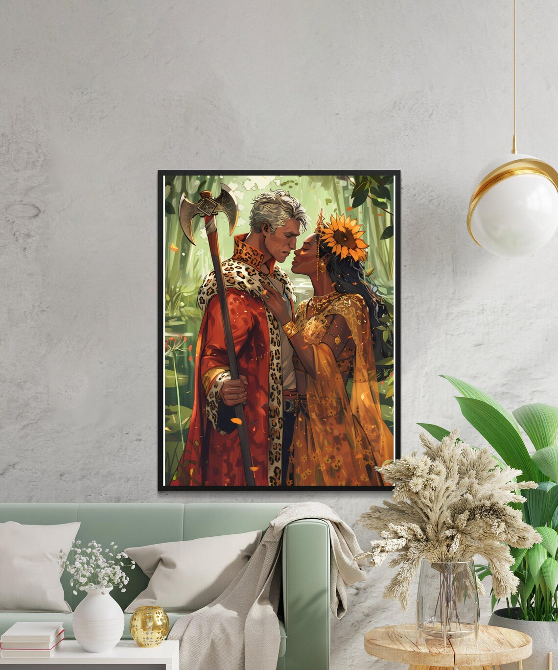 Orisha Wall Art - Yoruba Santeria Spiritual Poster - Image 3
