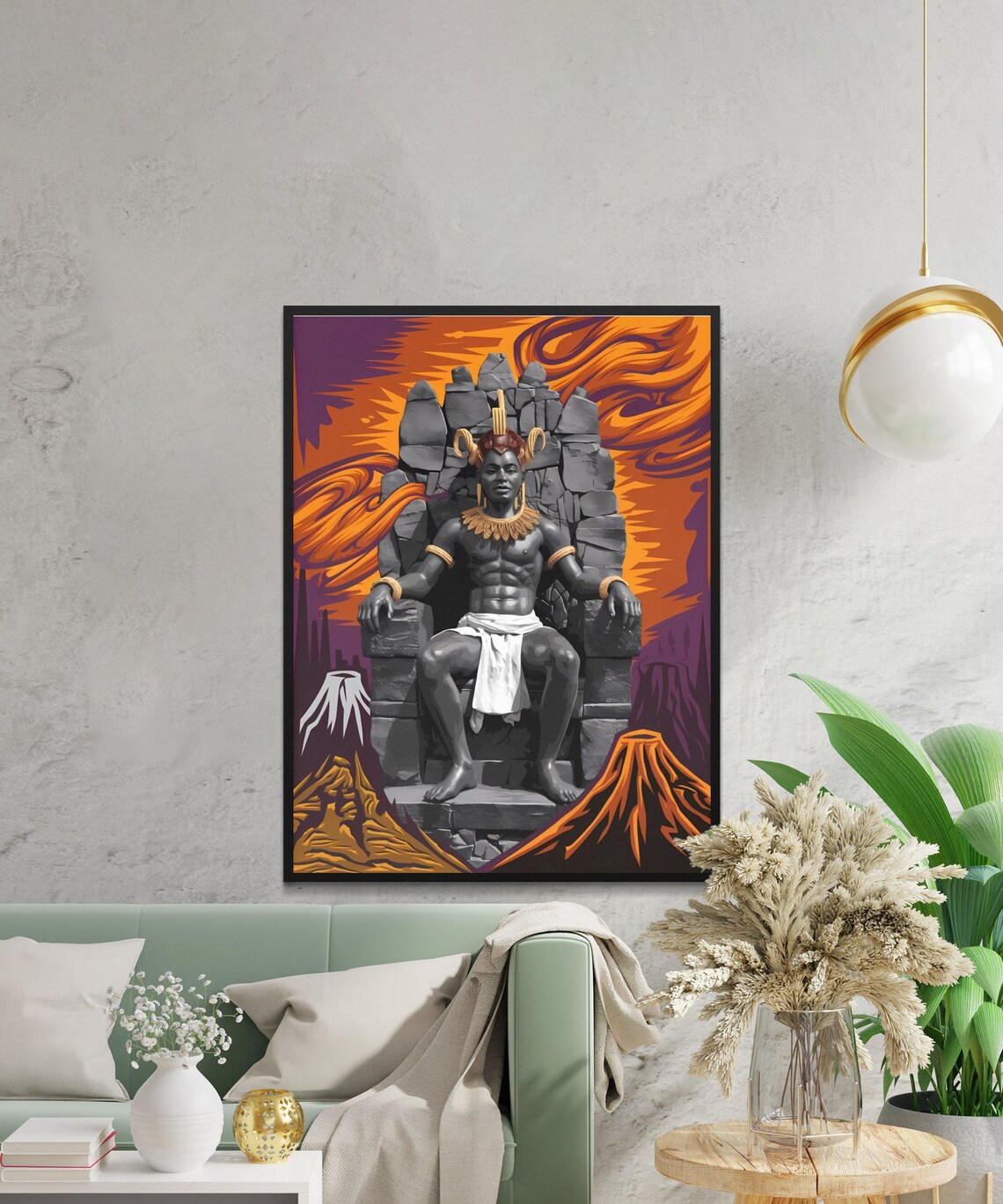 Cuban And African Santeria Art, Yoruba Orishas - Image 3