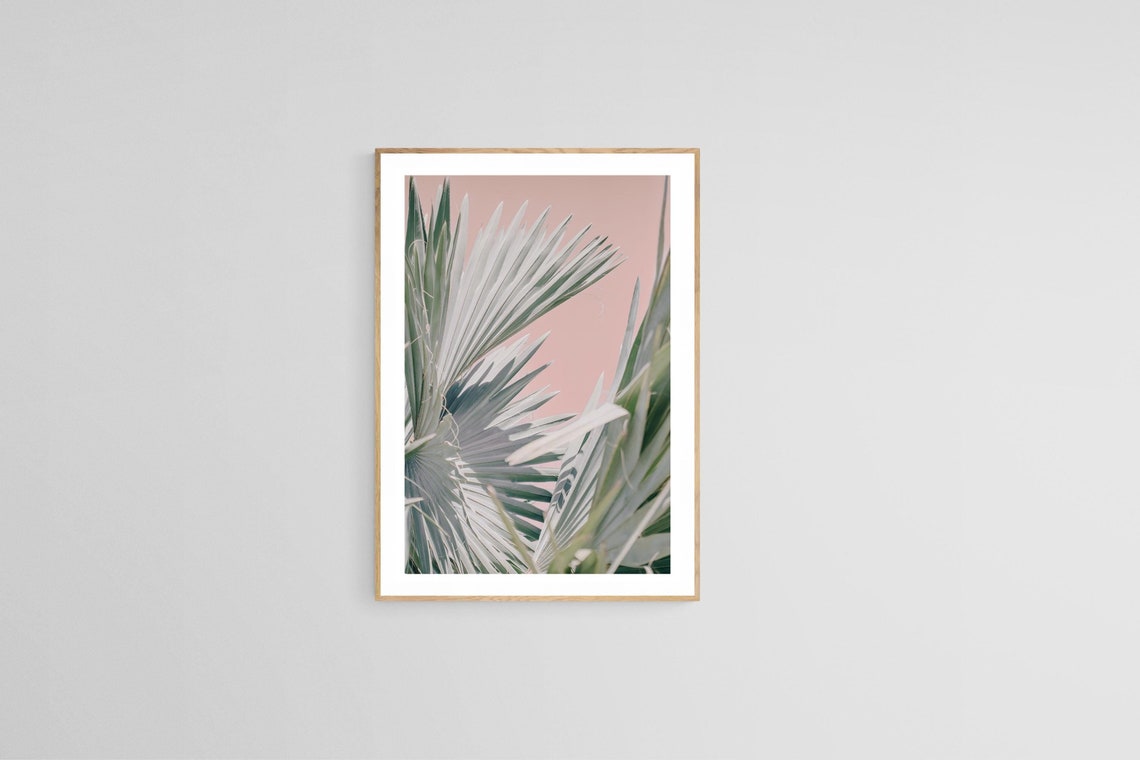 Palm Tree Print, Tropical Beach Decor Art Print