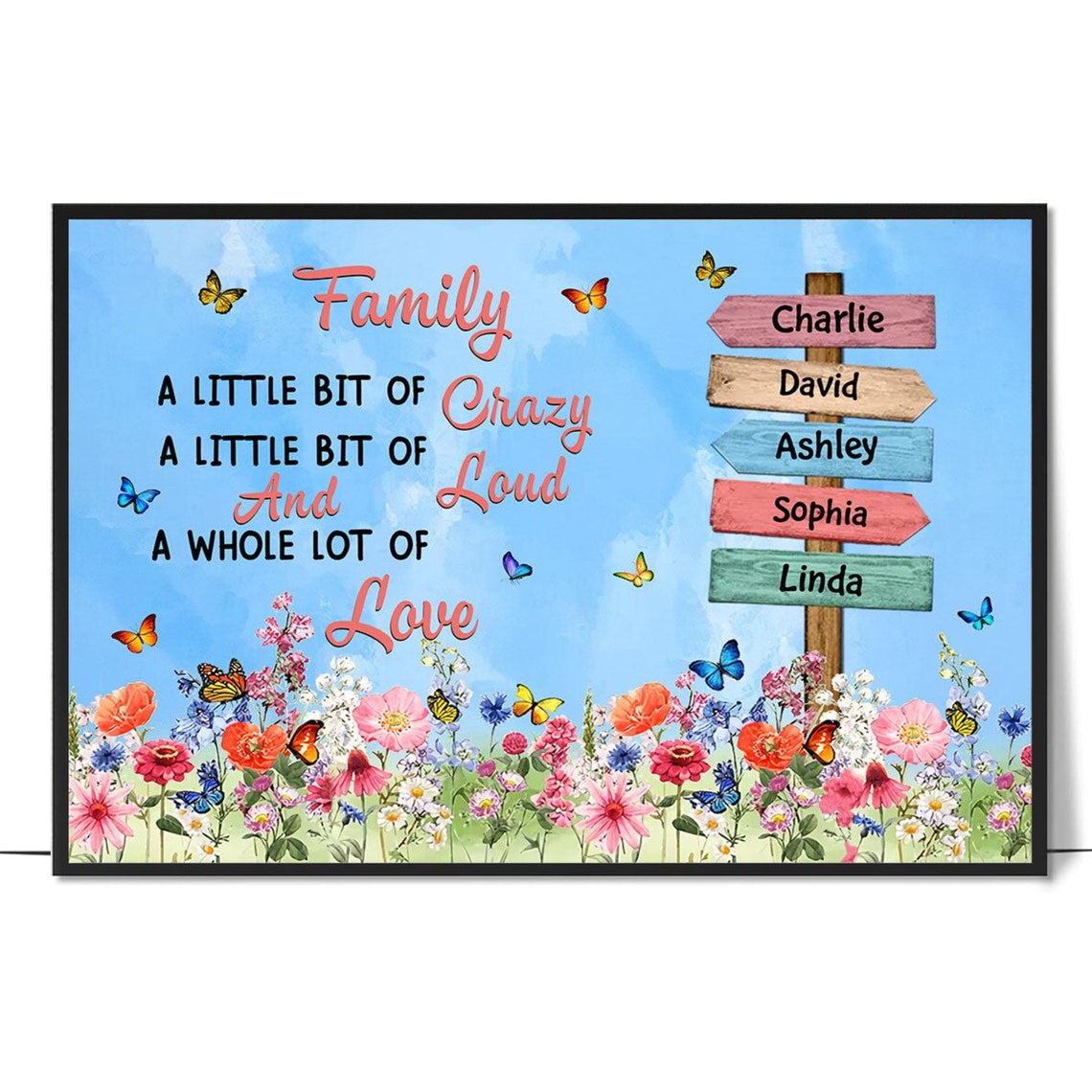 Mom To Daughter Youre The Artist Of Your Life Family Mothers Day Wall Art Gift From Mom Birthday Gift For Your Daughter - Image 4
