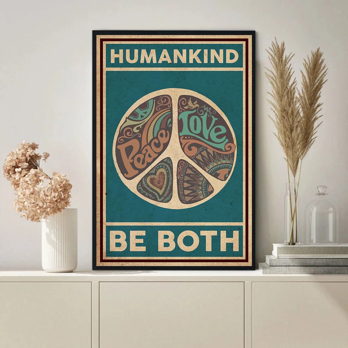 Humankind Be Both, Kids Nursery Decor Quote - Image 3