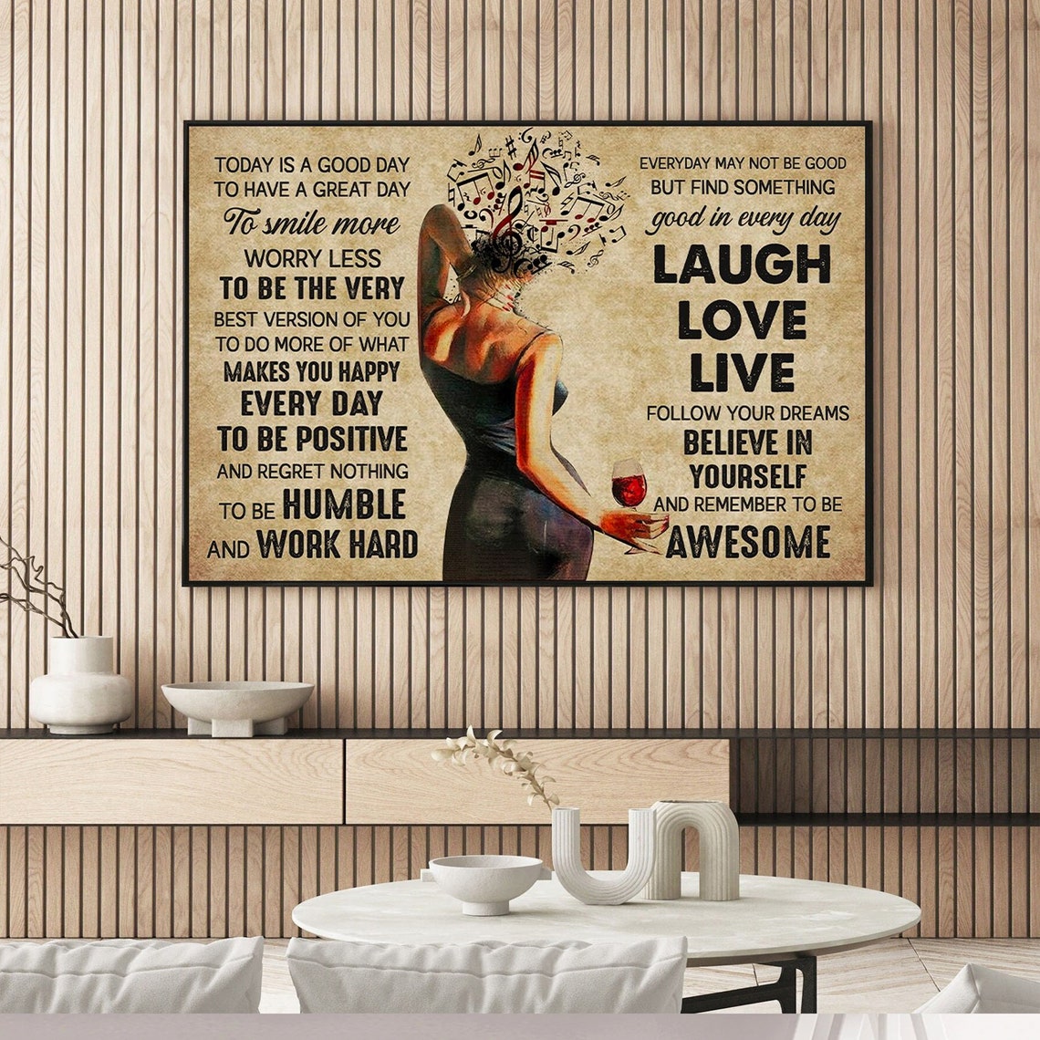 Today Is a Good Day to Have a Great Day Inspirational Music Poster - Image 2