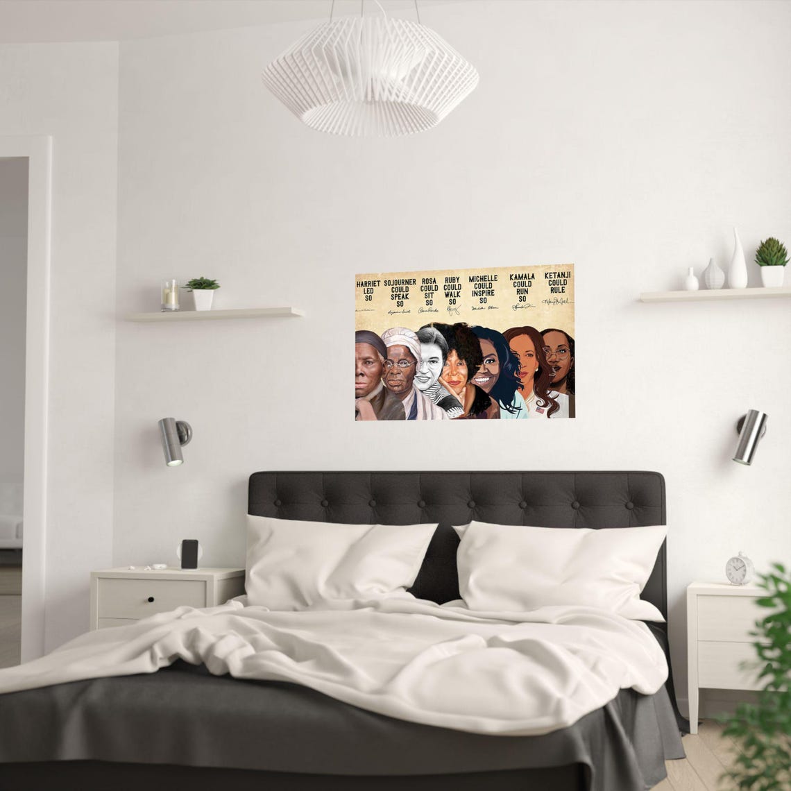 Harriet Led So Ketanji Could Rule Black Women History Tribute Poster - Image 2
