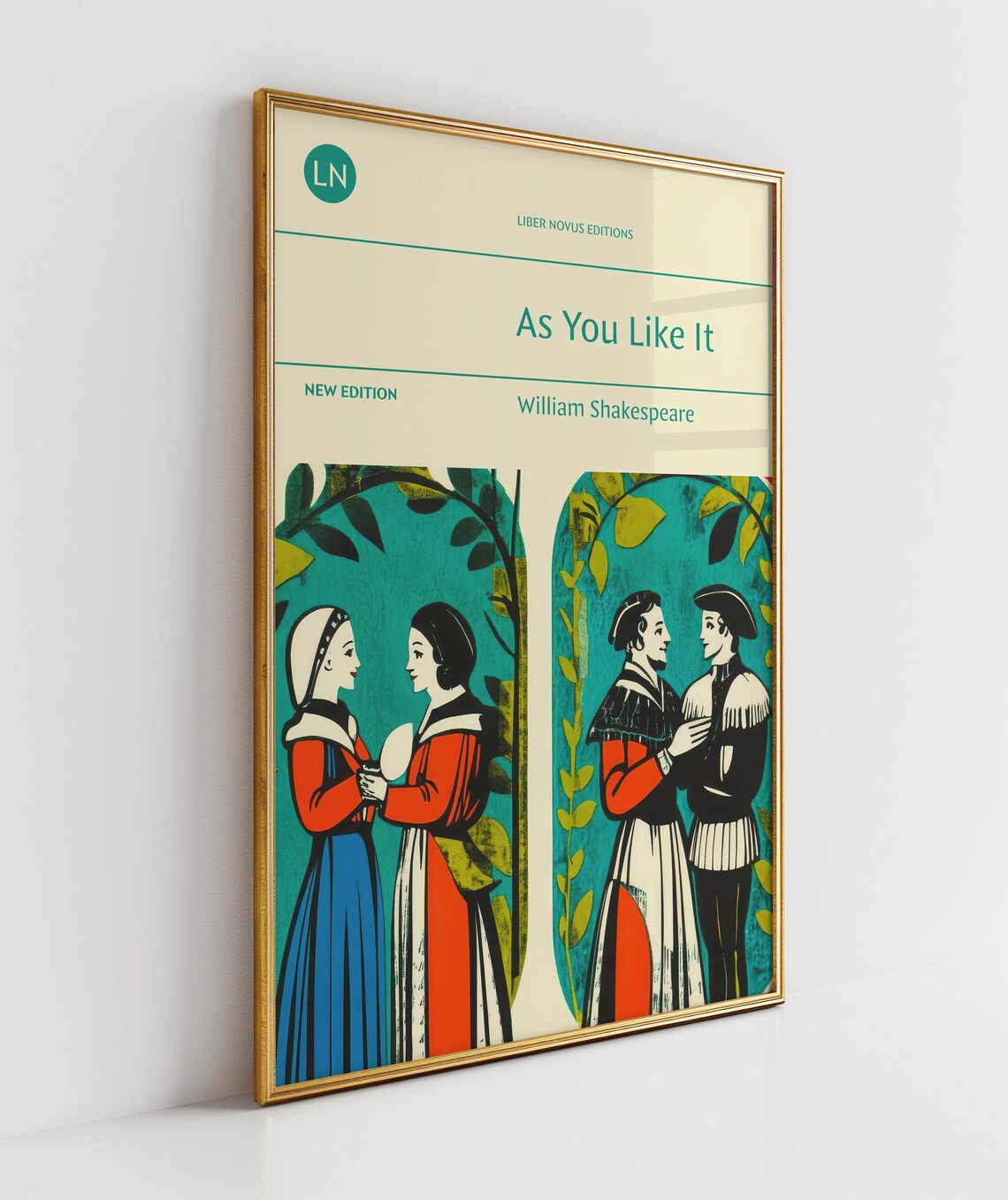 As You Like It Shakespeare Theatre Wall Art Print - Image 2