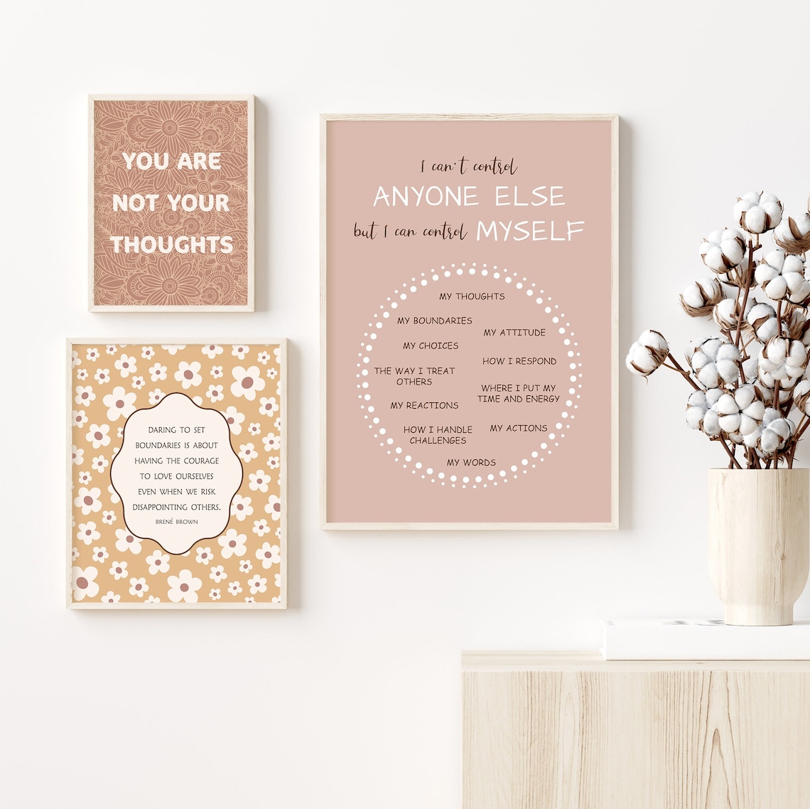 Mental Health Posters, Psychology Office Wall Art Prints - Image 2