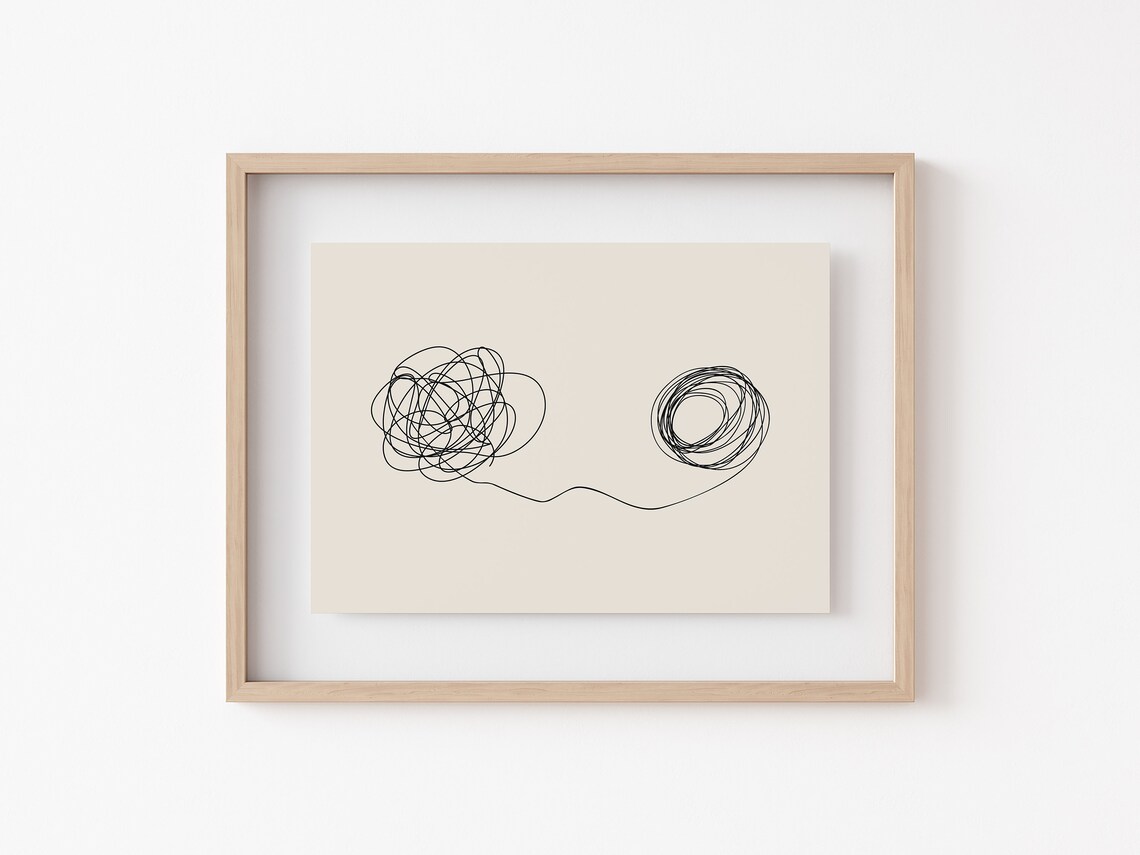 Mental Health Talking Helps Psychology Art Print