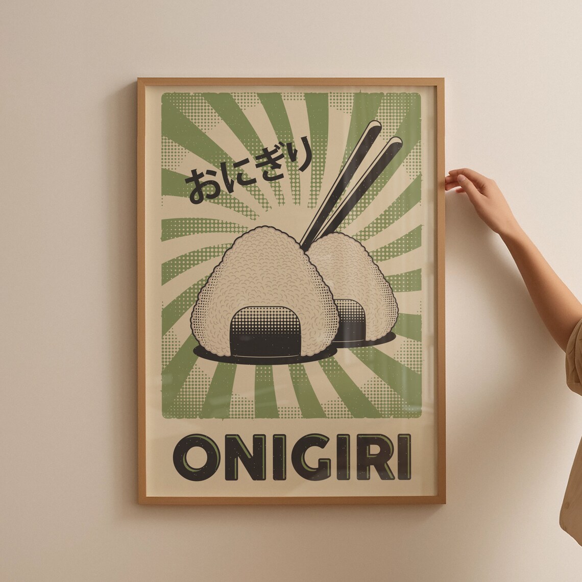 Retro Japanese Food Print, Kitchen Poster - Image 3