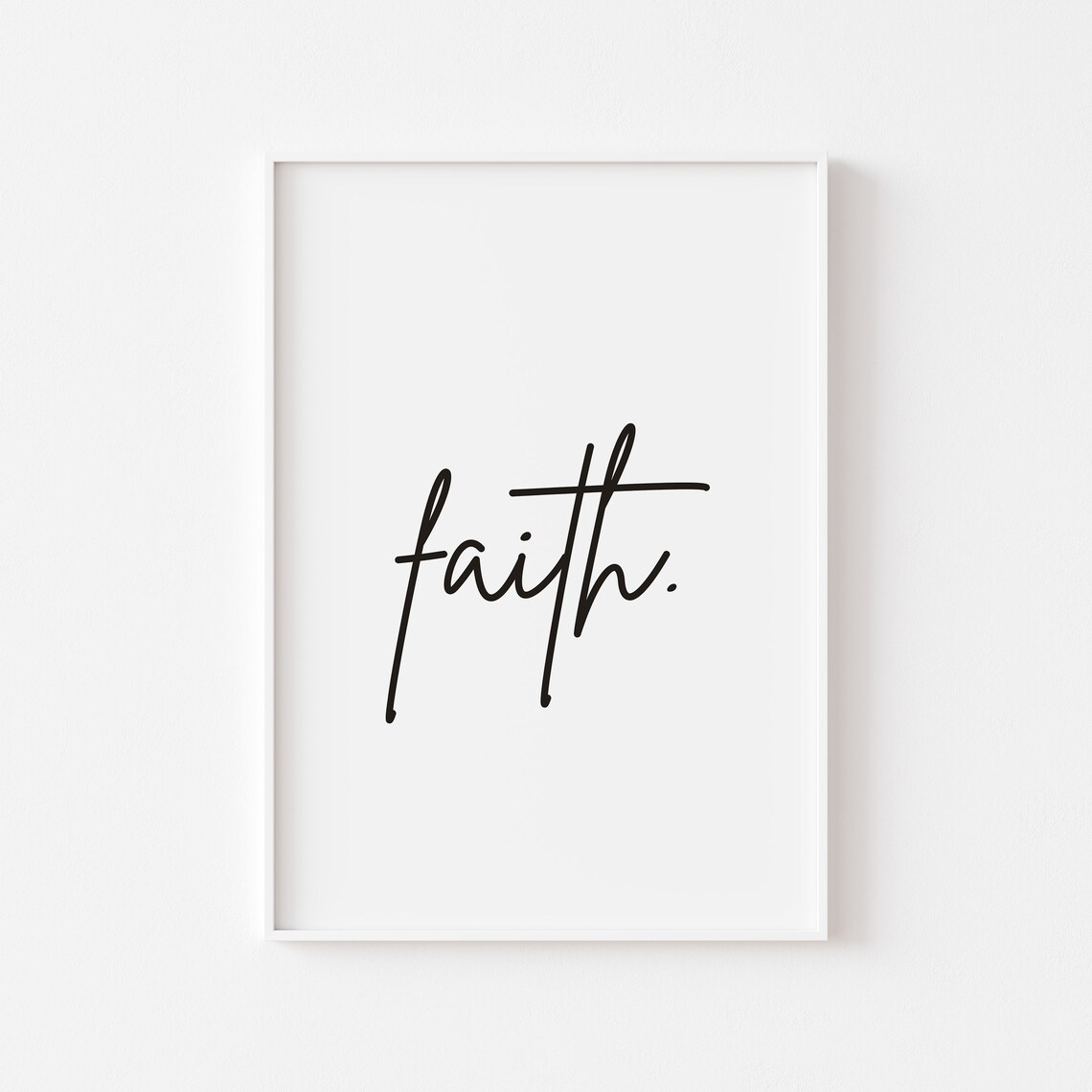 Faith Poster Quote Saying Poster Have Trust Picture Partnership Picture Faith Reflection Poster That Leads To Faith Picture - Image 2