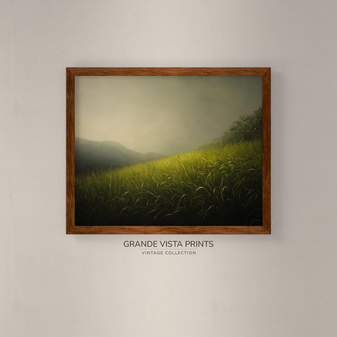 Misty Mountain Landscape Wall Art Springtime Wall Art Instant Art Print Landscape Print Gv4925 - Image 4
