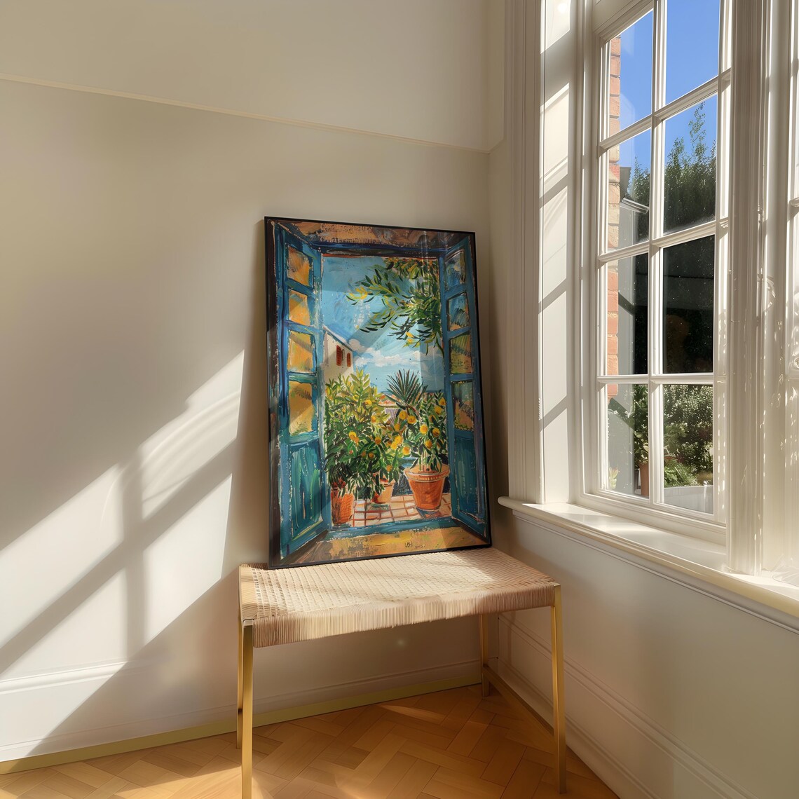 Open Window Henri Matisse Style Fauvism Art Print - Image 4