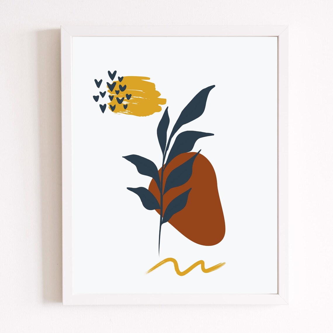 Boho Floral Art Print, Minimalistic Decor - Image 4
