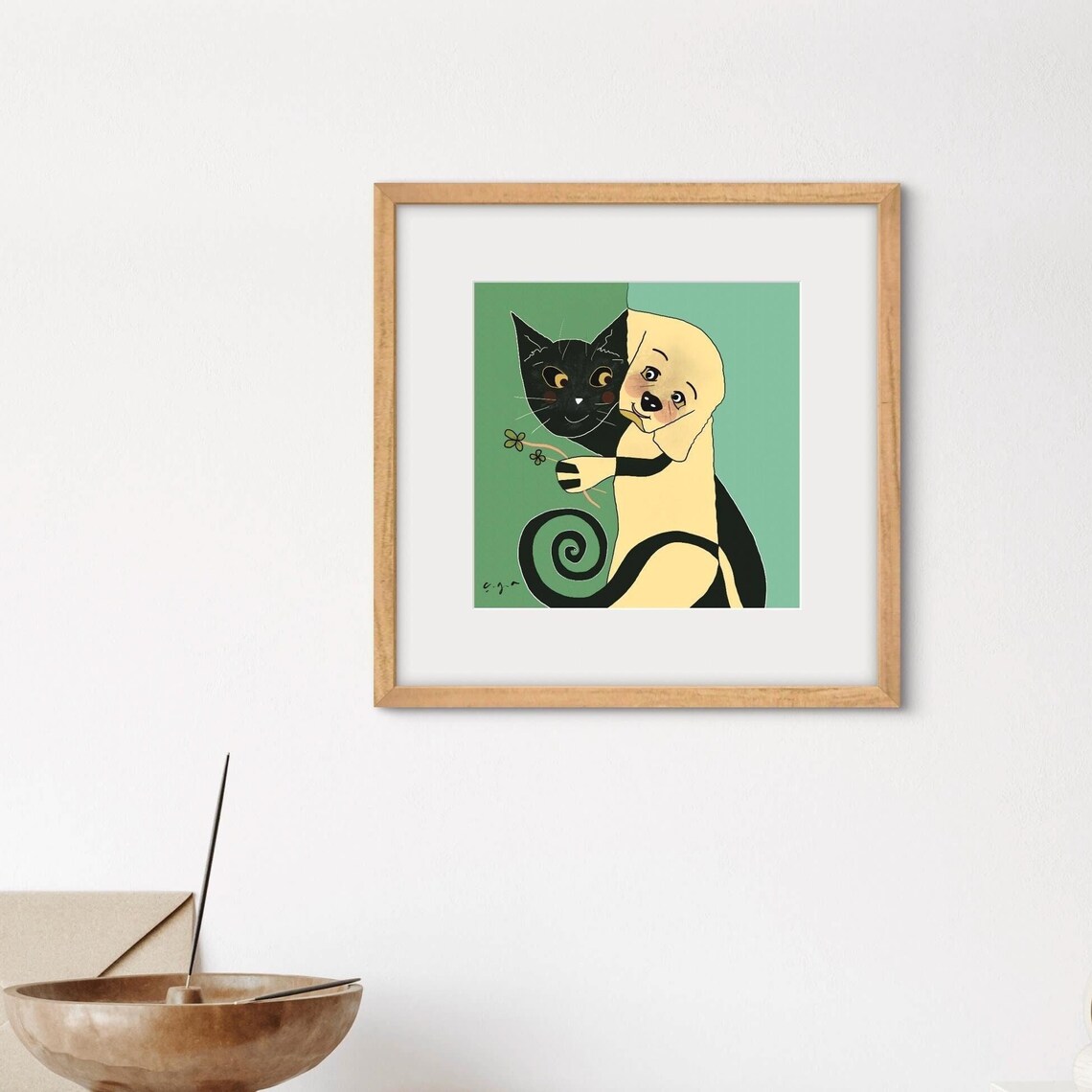 The Unity of the Cat and the Dog Illustration - Image 2