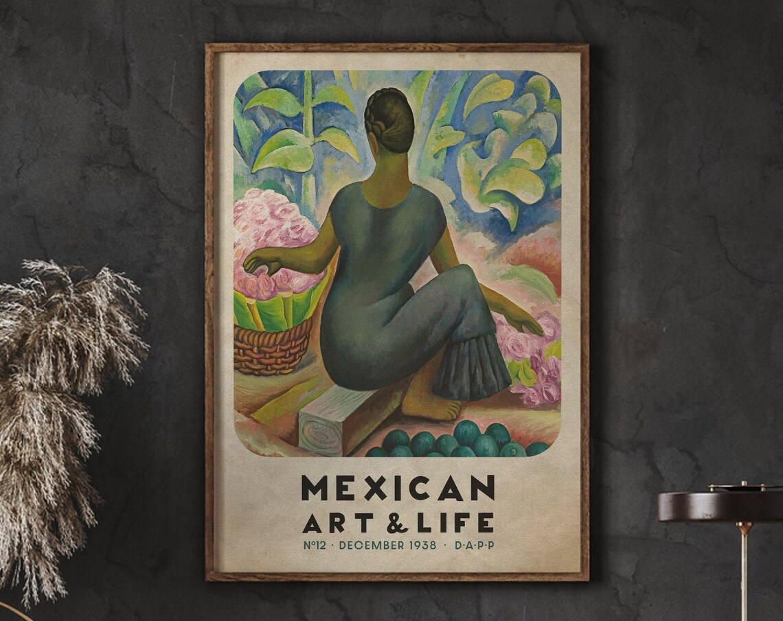 Mexico Art Life Travel Poster