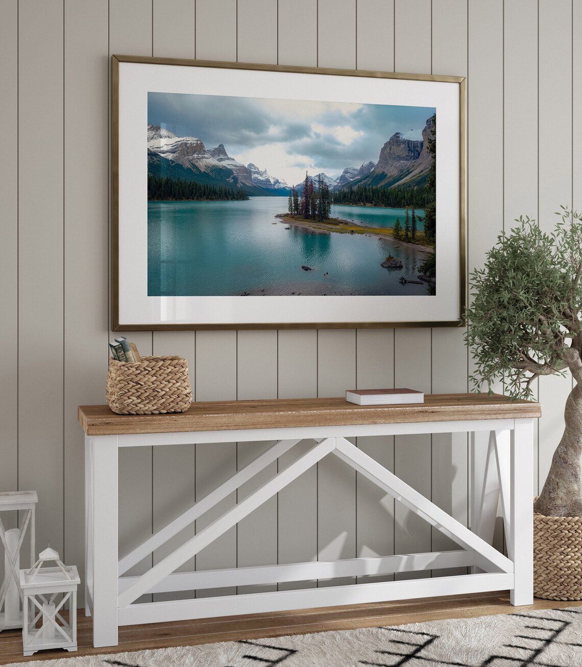 Spirit Island Photo Print, Jasper National Park