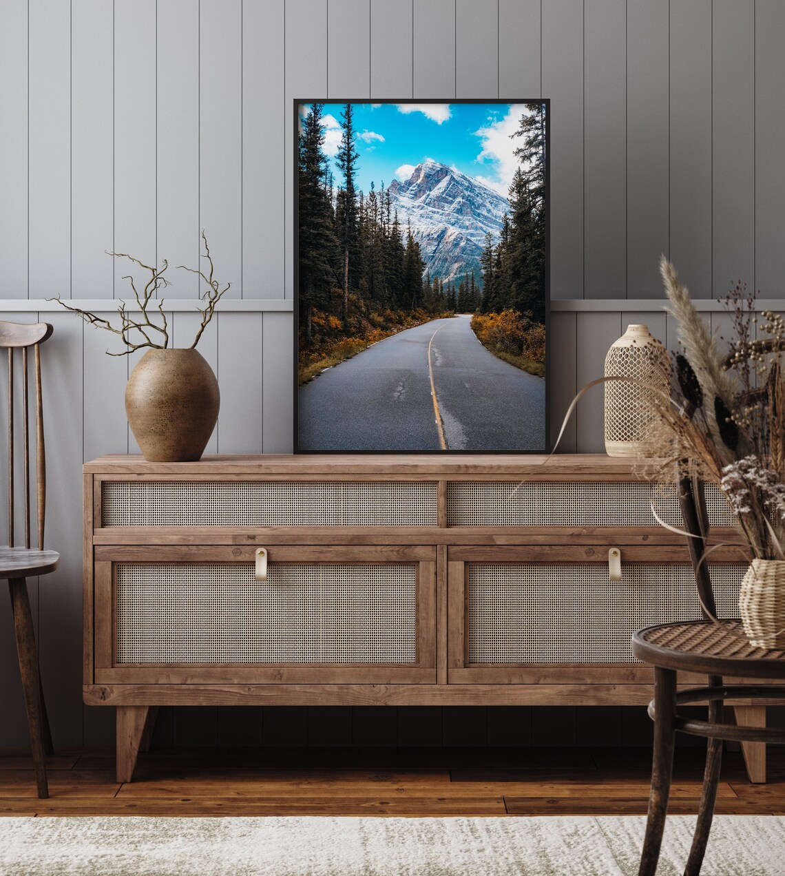 Mount Edith Cavell Poster, Jasper Mountain Art Print