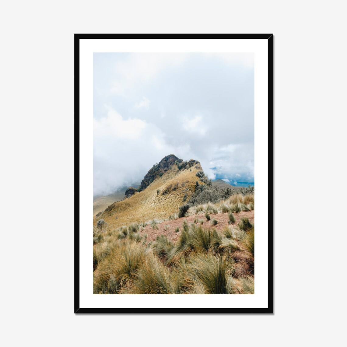 Pasachoa Hike, Cotopaxi National Park Travel Poster