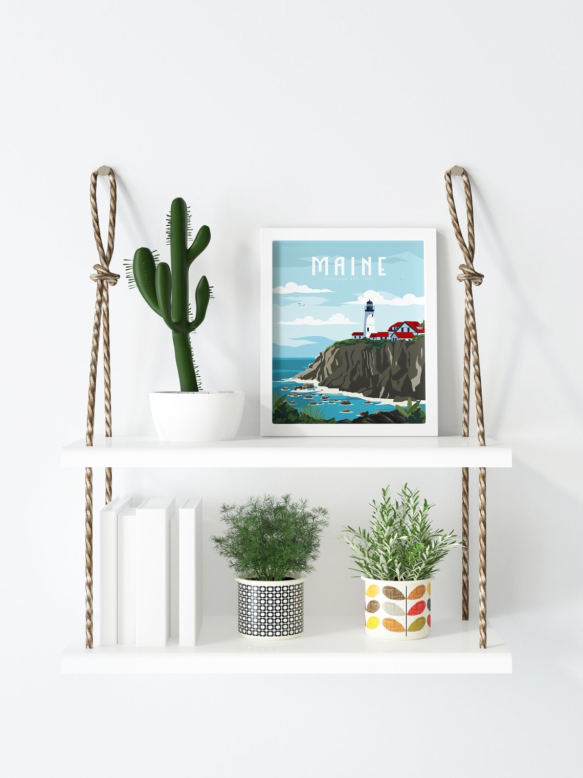 Maine Travel Poster, Coastal Wall Art Print - Image 2