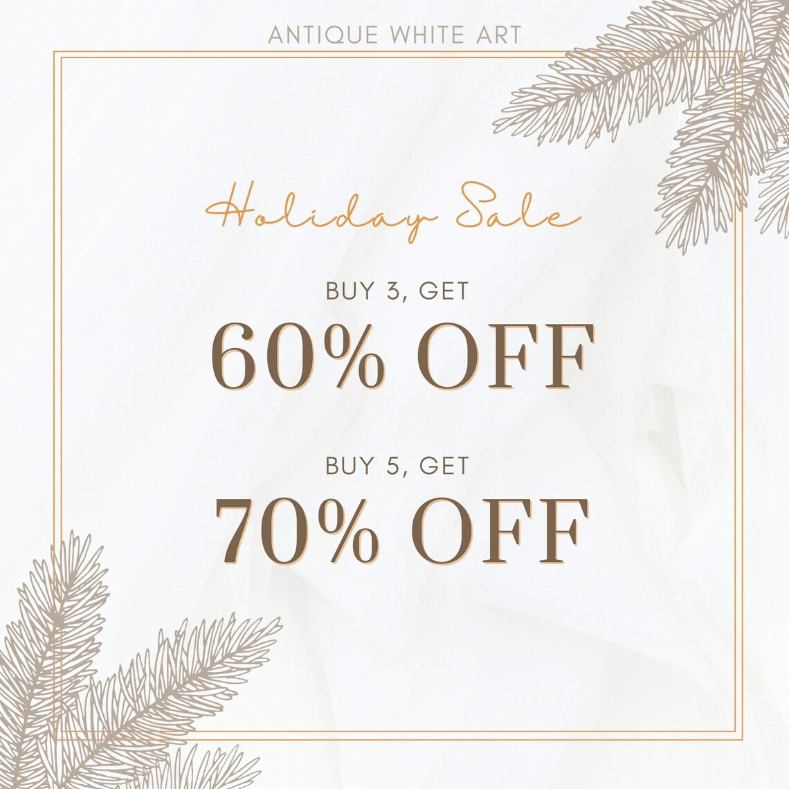 Christmas Sleigh Painting Vintage Style Art Print - Image 2