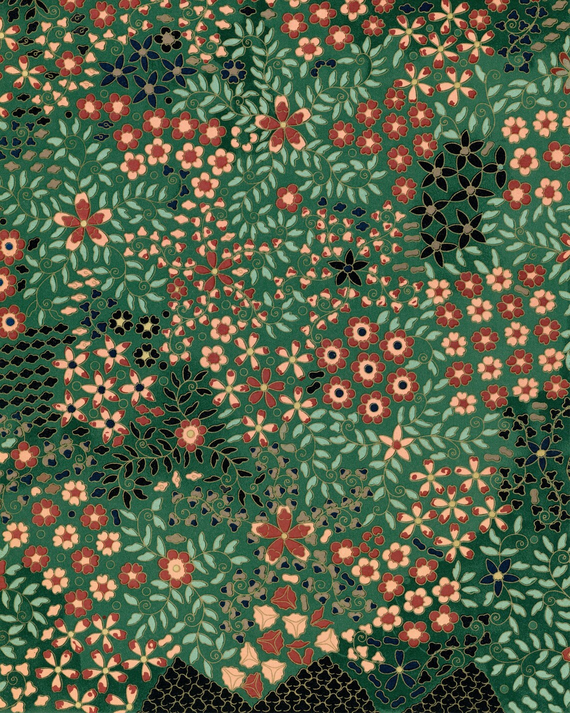 Boho Holiday Floral Christmas, Maximalist Decor - Image 3