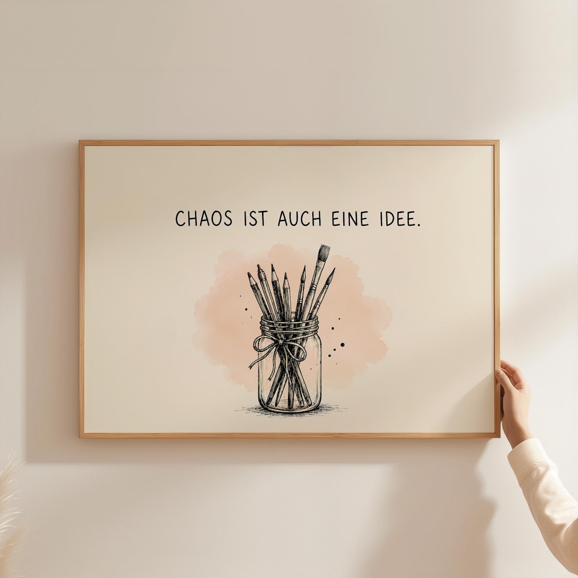 Chaos Is Also An Idea Poster Print