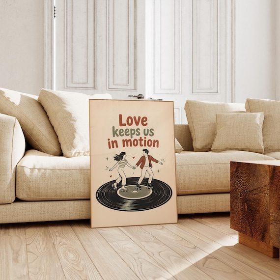 Midcentury Modern Lovers, Romantic Typography