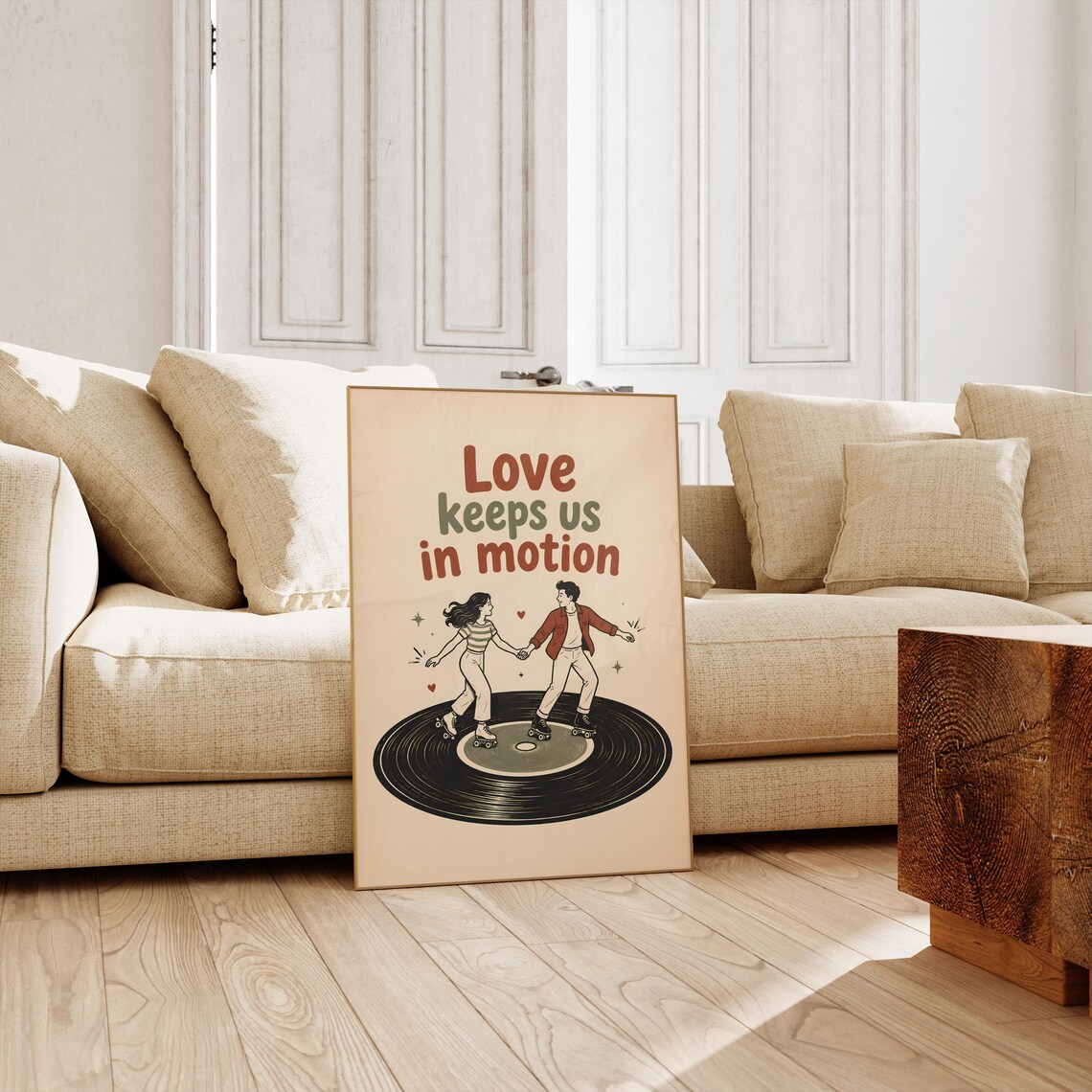 Midcentury Modern Lovers, Romantic Typography