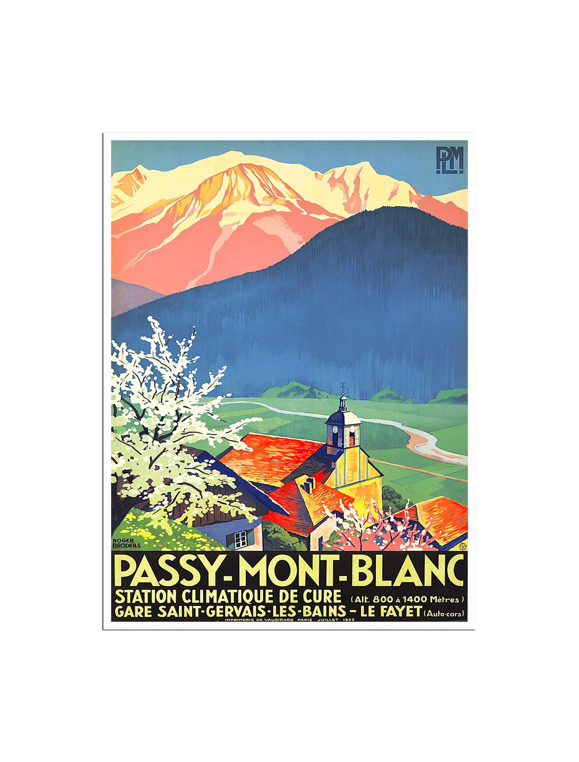 French Travel Poster, France Home Decor Art Print
