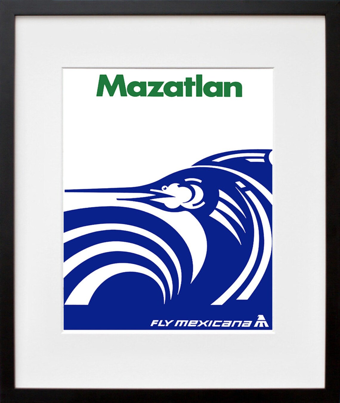 Mazatlan Mexico Vintage Travel Poster Art Print - Image 2