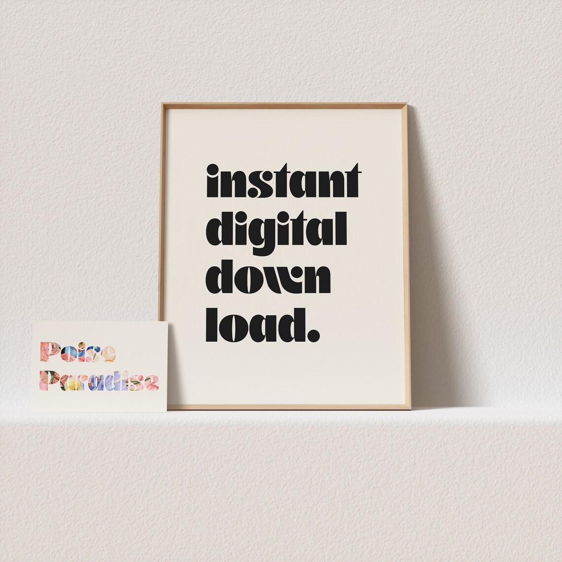 One Thing At A Time, Modern Farmhouse Script Art Print - Image 2