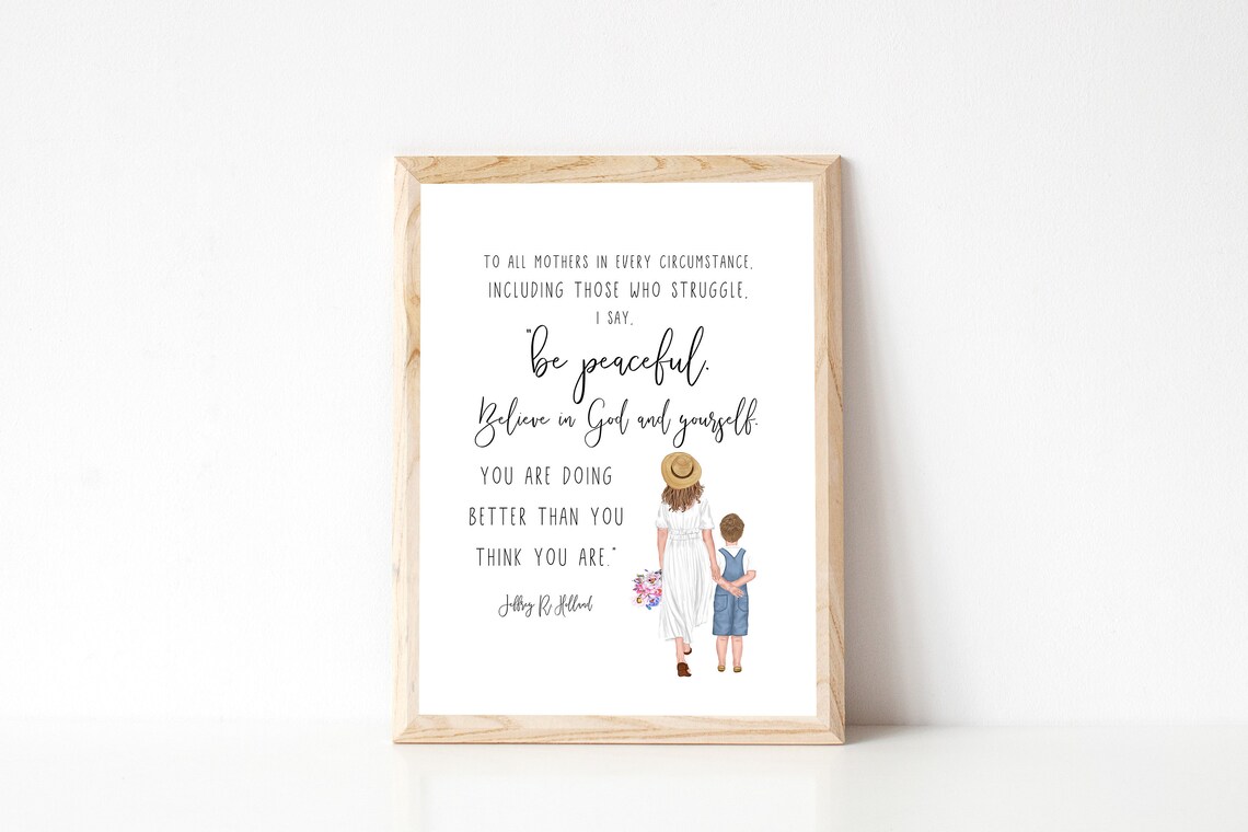You Are Doing Better Than You Think Quote Print