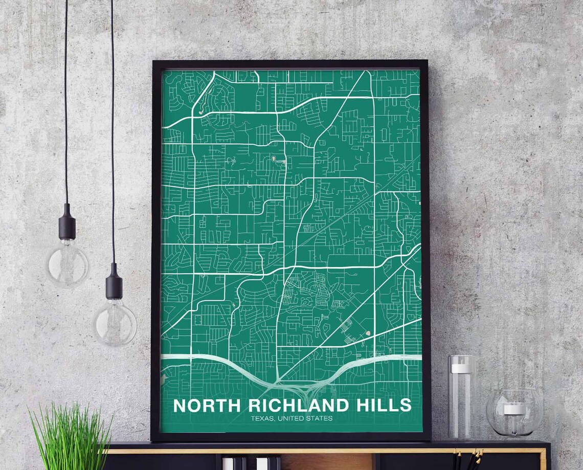 North Richland Hills Texas USA Poster Print