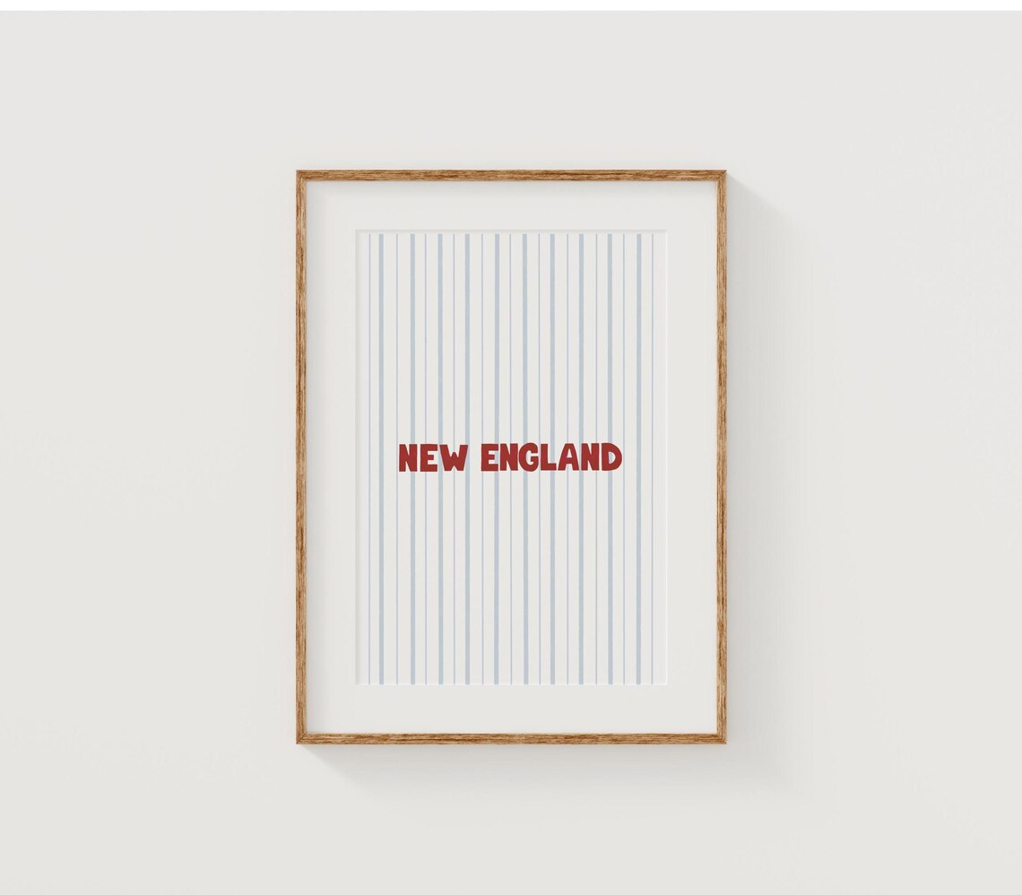 New England East Coast Coastal Dorm Decor