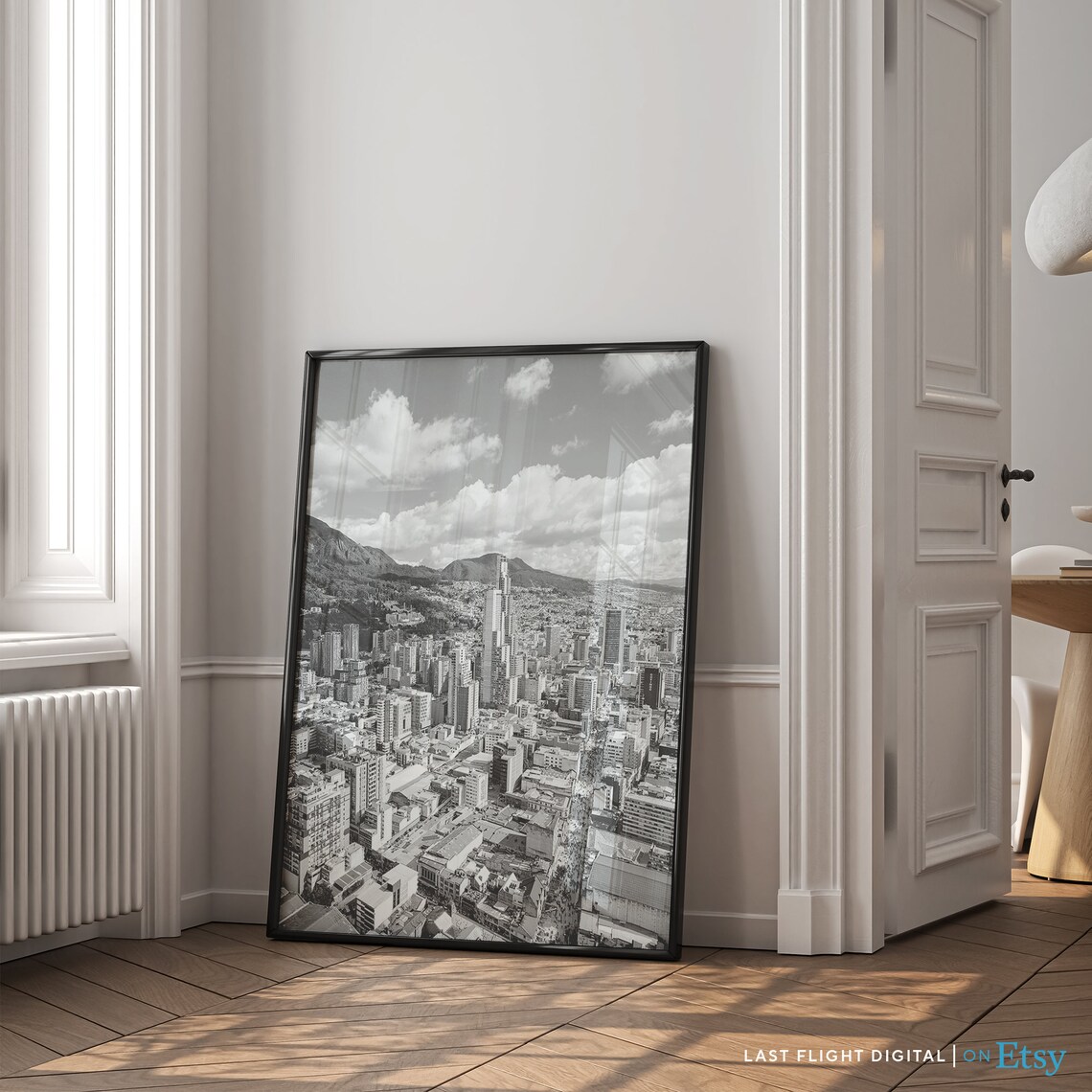 Bogota Poster, Colombia Cityscape Skyline Travel Poster - Image 4