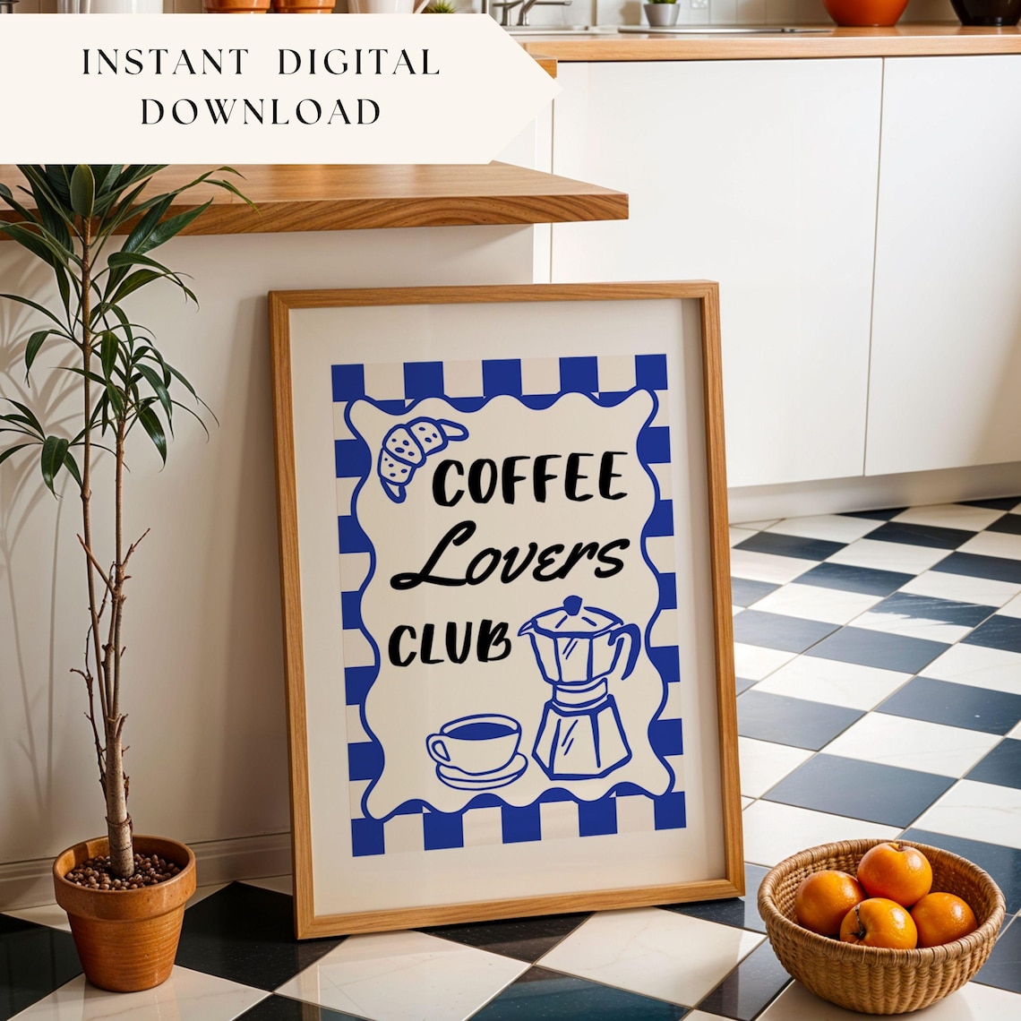 Coffee Wall Art, Diner Style Vintage Kitchen Decor
