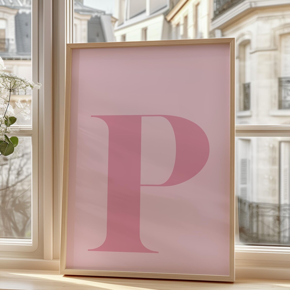 Letter P Poster, Alphabet Nursery Wall Art - Image 5