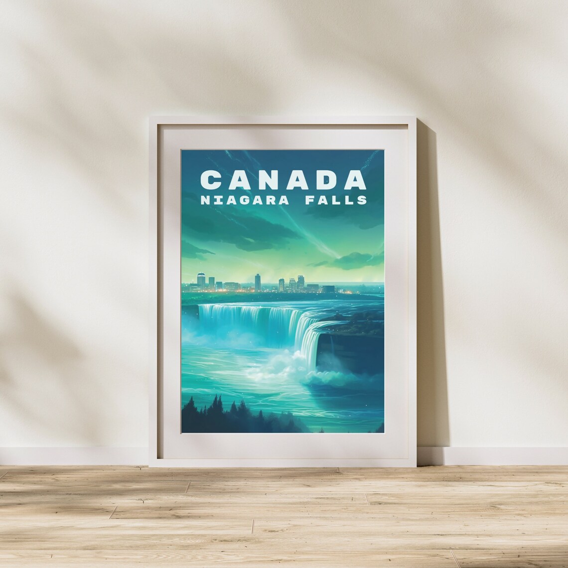 Niagara Falls Travel Poster, Canada Wall Art - Image 3