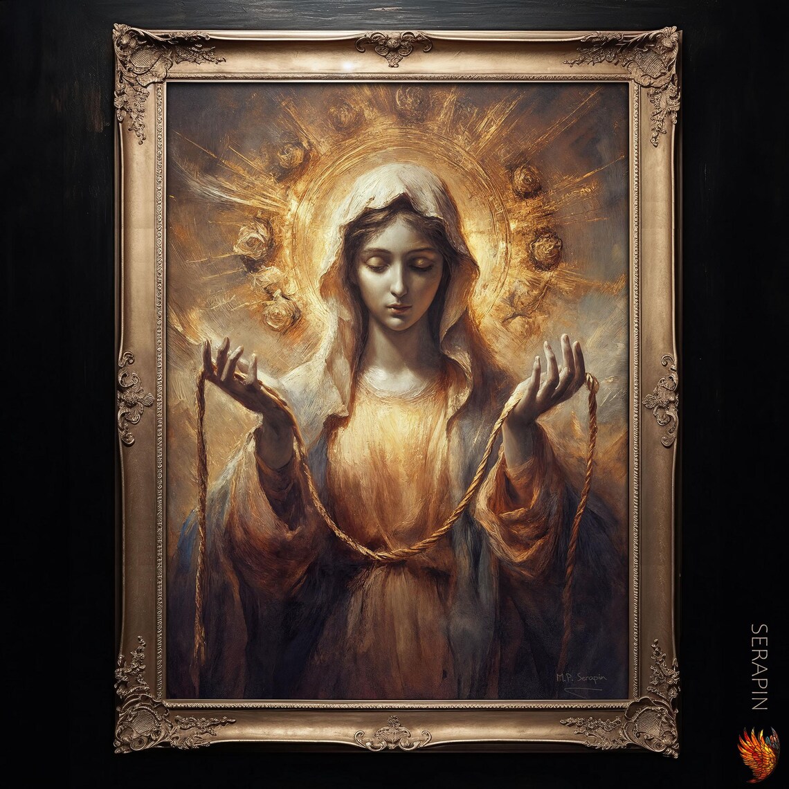 Undoer Of Knots Our Lady Blessed Virgin Mary Art Print