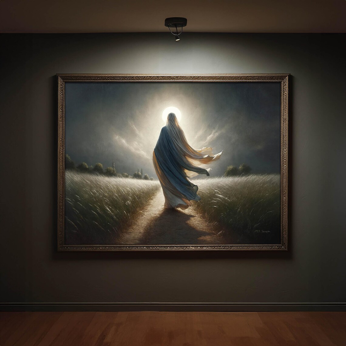 Blessed Virgin Mary Catholic Marian Art Print - Image 5