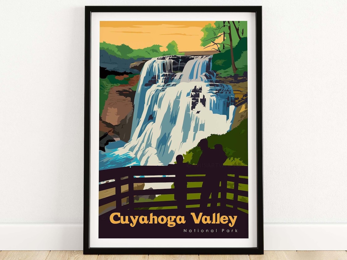 Cuyahoga Valley National Park Falls Ohio Poster