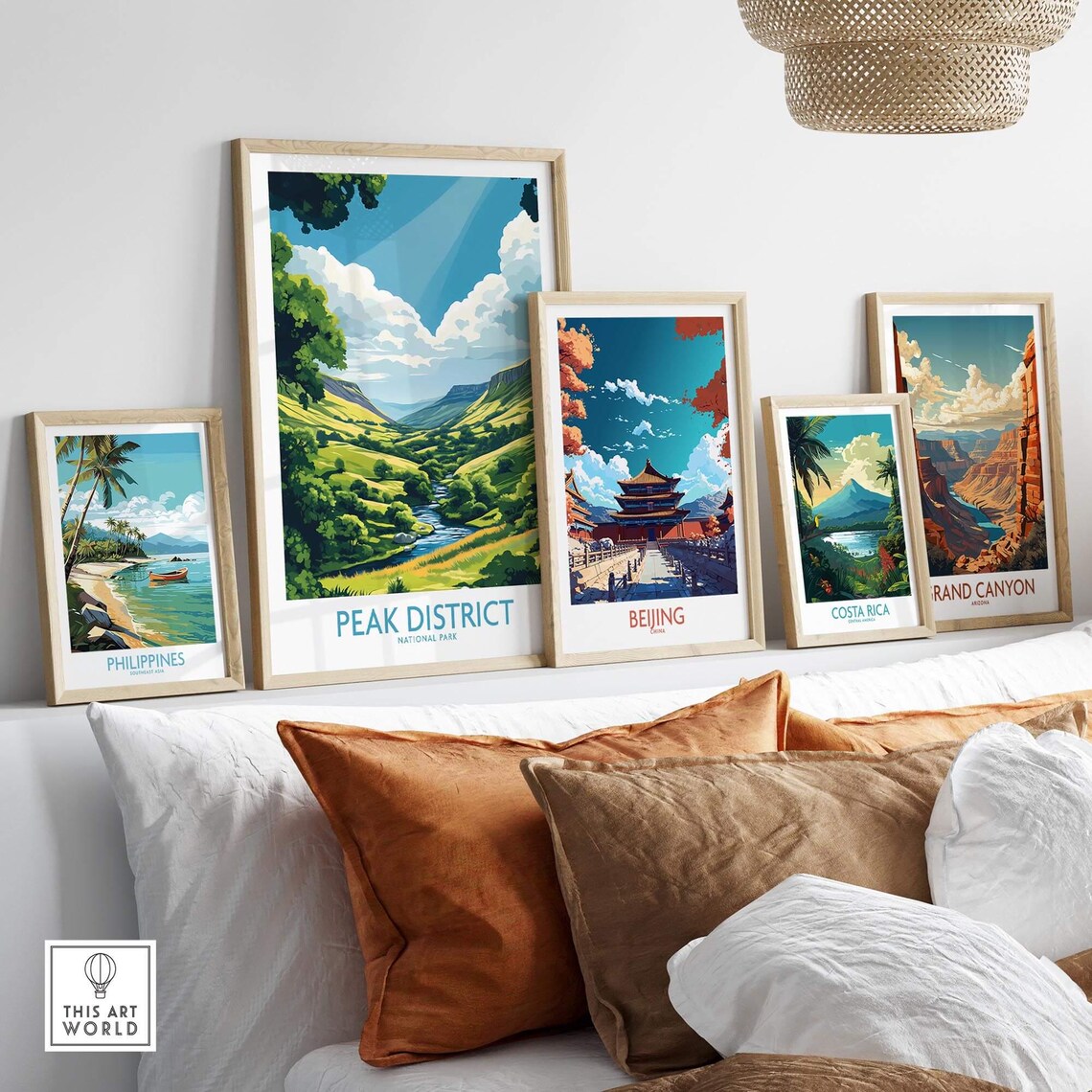 Peak District Travel Poster, National Park Illustration - Image 3