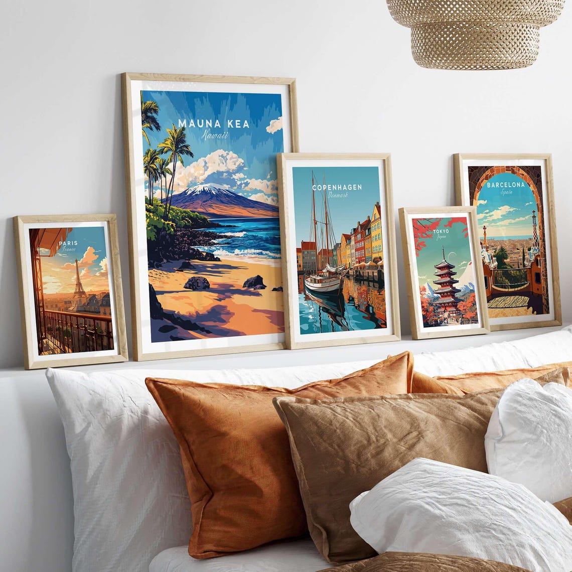Mauna Kea Beach, Tropical Coastal Hawaii Seascape Poster - Image 3