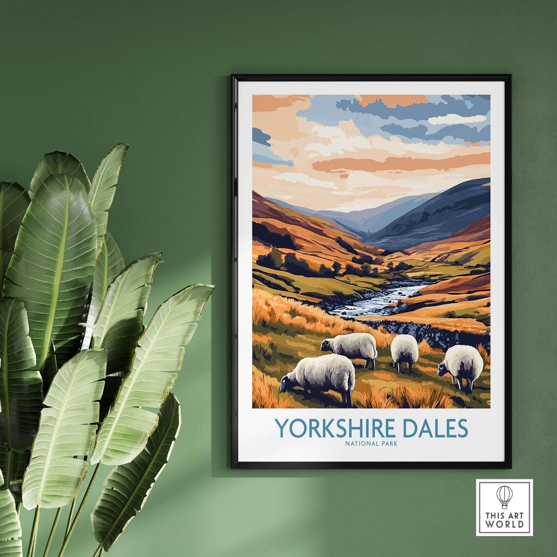 Yorkshire Dales - Vintage Travel Poster - Image 2