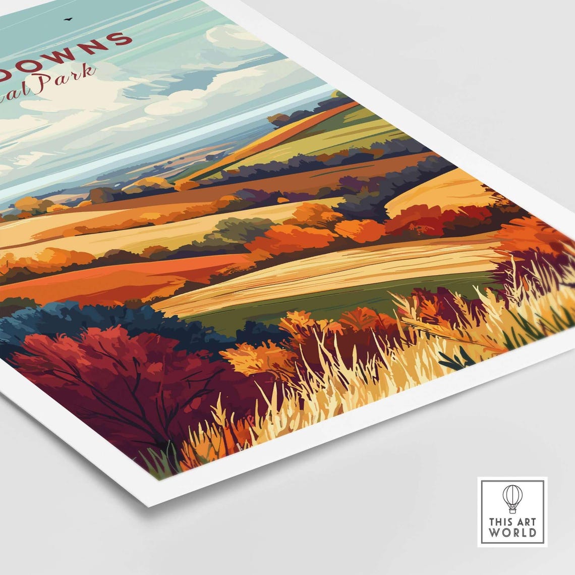 South Downs National Park - Travel Poster - Image 5