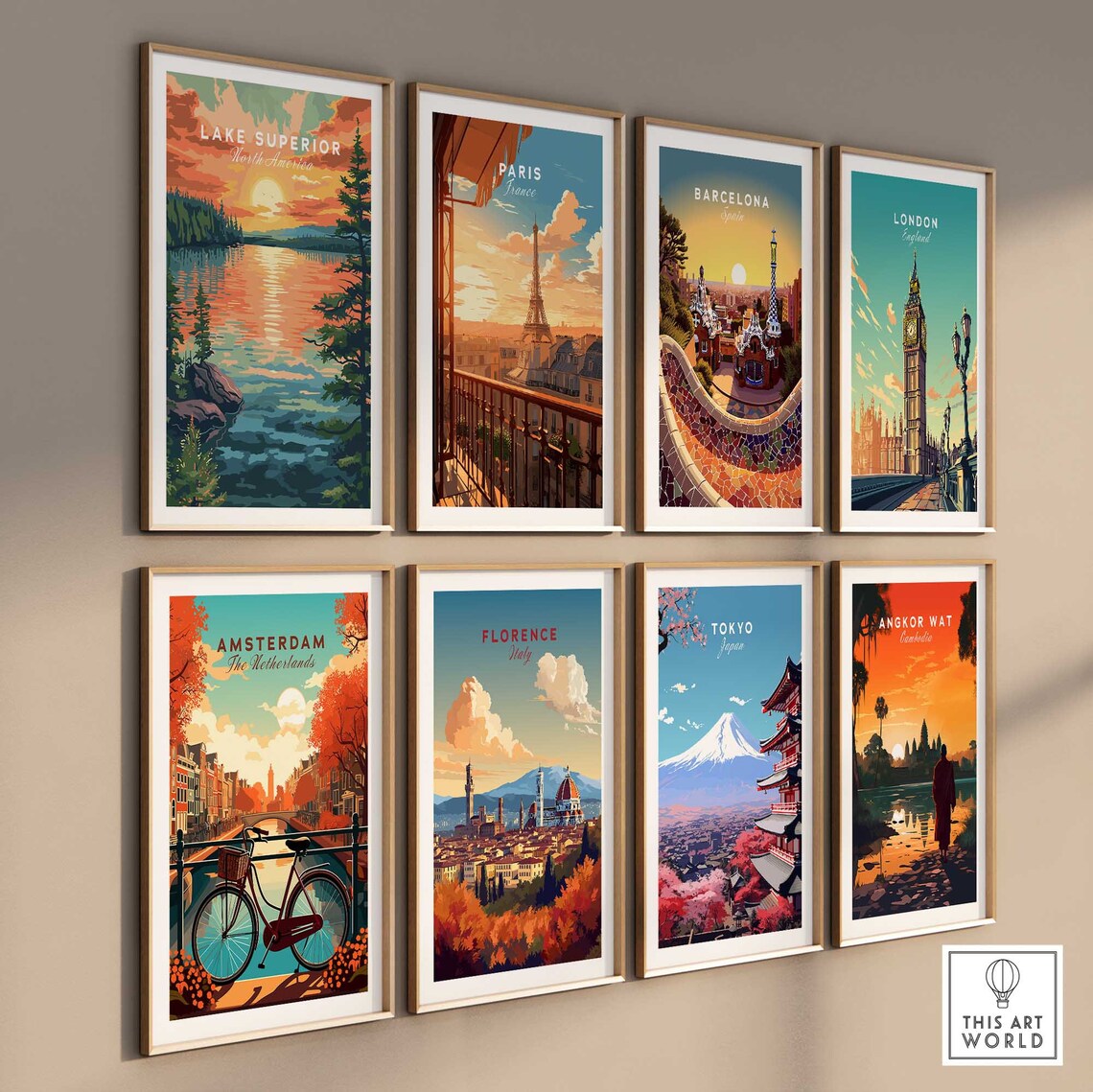 Lake Superior Travel Poster, Place-Inspired Wall Art - Image 3