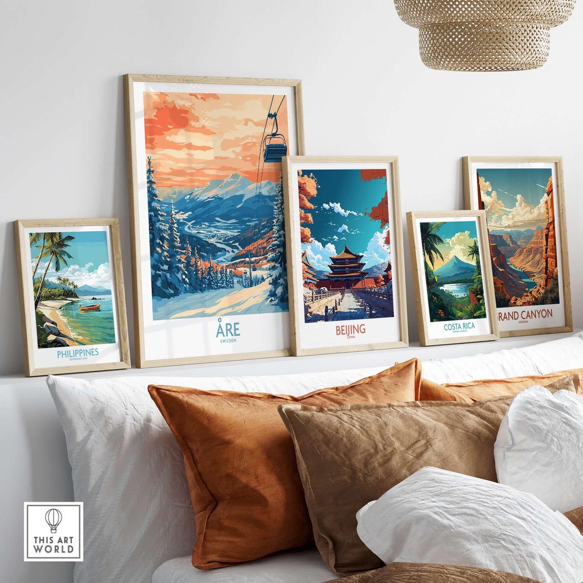 Re Ski Resort, Winter Sports Adventure Poster - Image 3