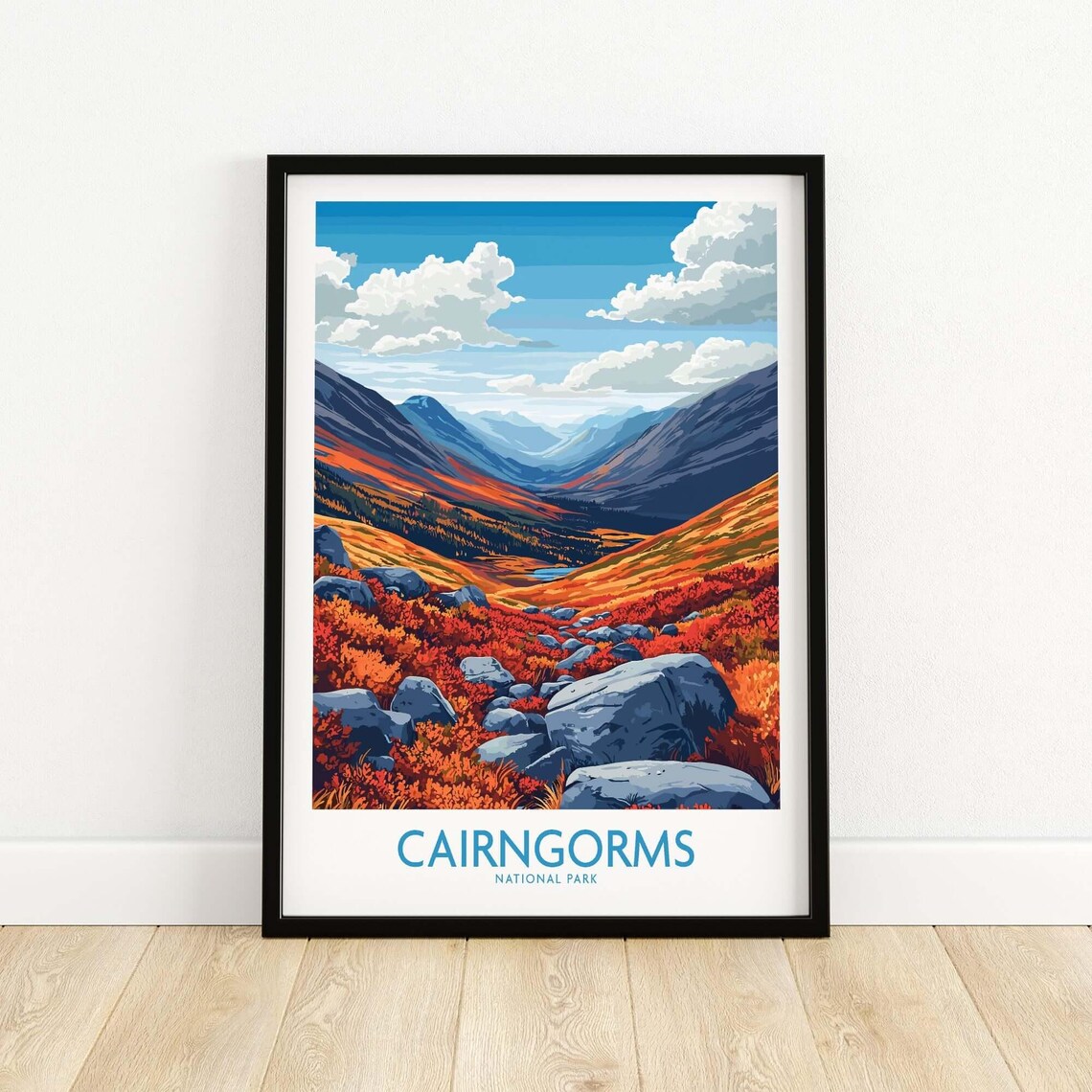 Cairngorms Art Print, Scotland Living Room Decor - Image 5
