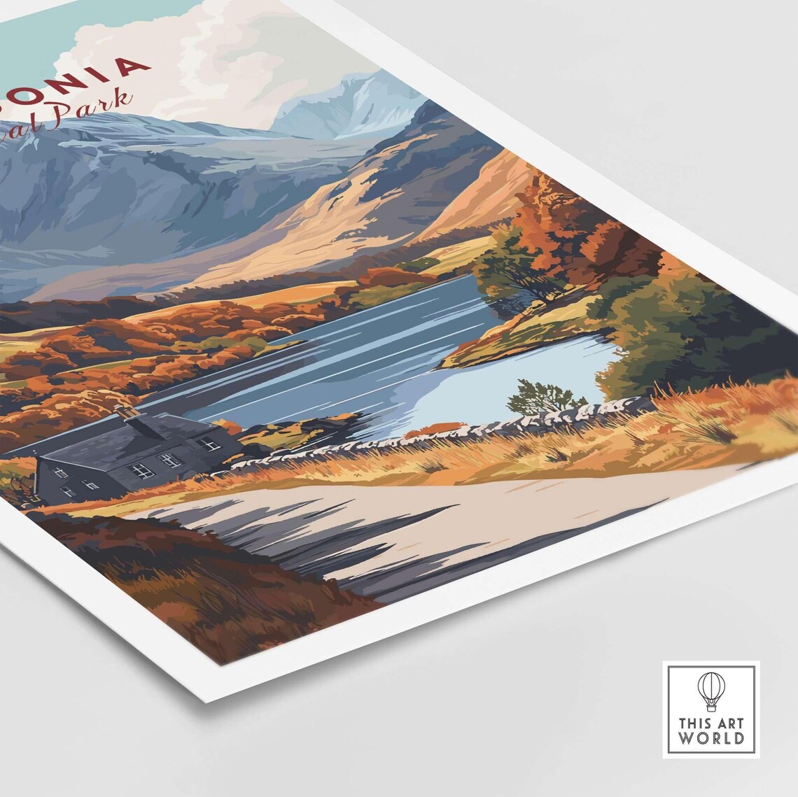 Snowdonia National Park, Wales Office Art Print - Image 5